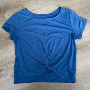 Zyia Twist Front Crop Top